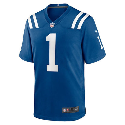 Men's Indianapolis Colts Josh Downs Royal Jersey.