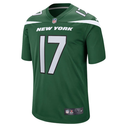 Men's New York Jets Garrett Wilson Green Jersey