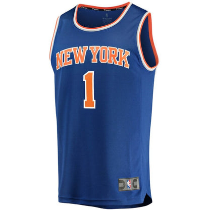 Men's New York Knicks Obi Toppin Blue Jersey