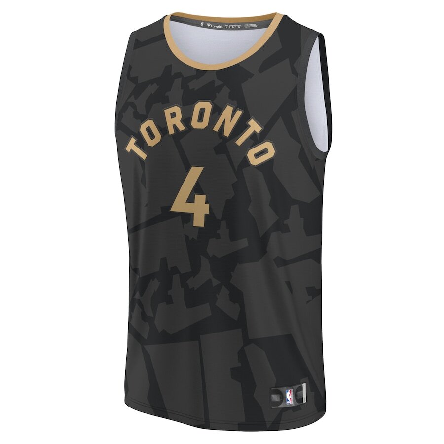 Men's Toronto Raptors Scottie Barnes Black Jersey