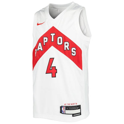 Men's Toronto Raptors Scottie Barnes White Jersey