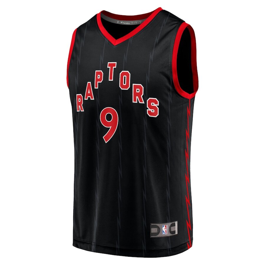 Men's Toronto Raptors RJ Barrett Black Jersey