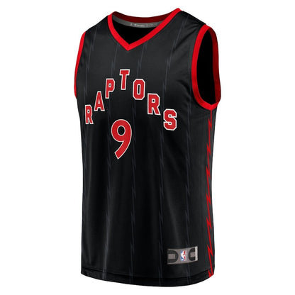 Men's Toronto Raptors RJ Barrett Black Jersey