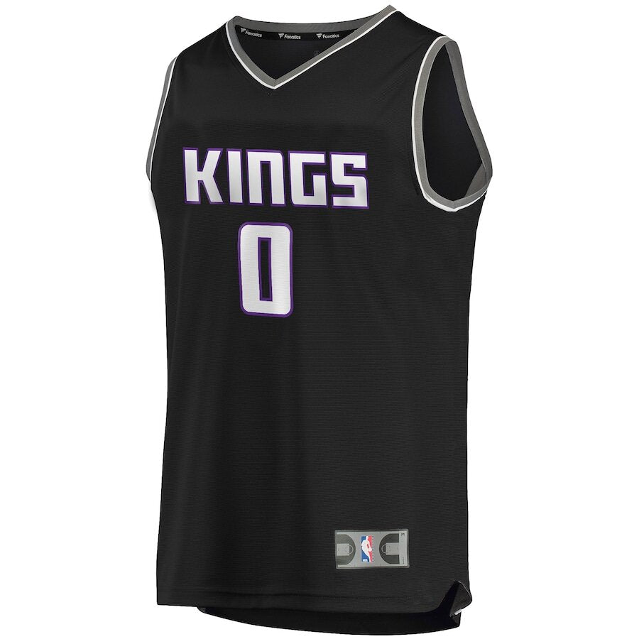 Men's Sacramento Kings Tyrese Haliburton Black Jersey