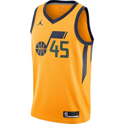 Men's Utah Jazz Donovan Mitchell Gold Jersey