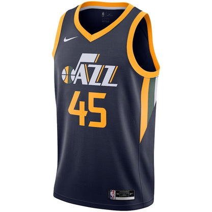 Men's Utah Jazz Donovan Mitchell Navy Jersey