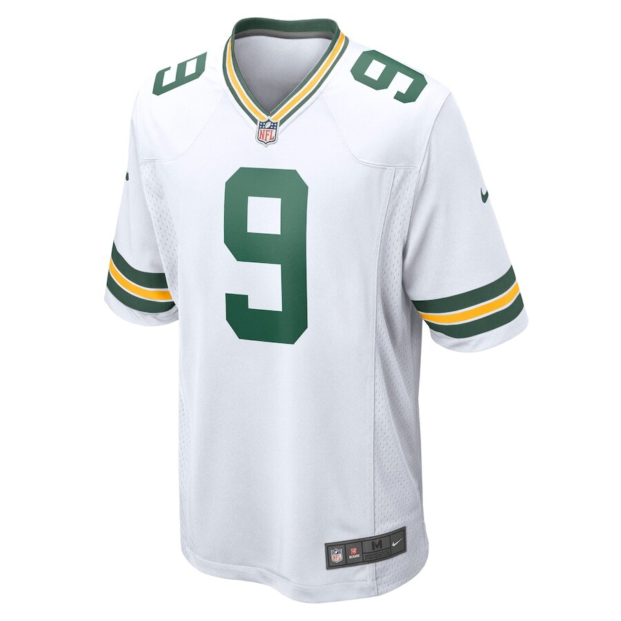 Men's Green Bay Packers Christian Watson White Jersey