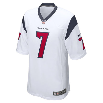 Men's Houston Texans C.J. Stroud White Jersey