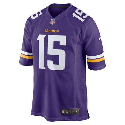 Men's Minnesota Vikings Joshua Dobbs Purple Jersey