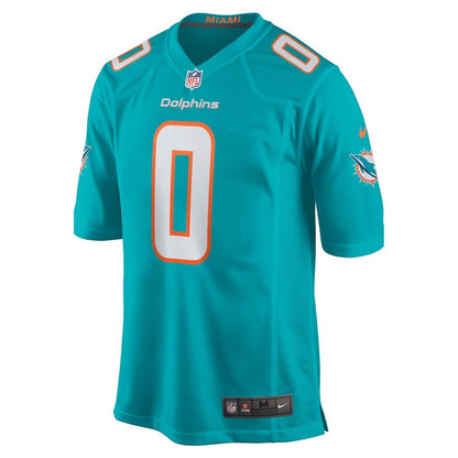 Men's Miami Dolphins Braxton Berrios Aqua Jersey