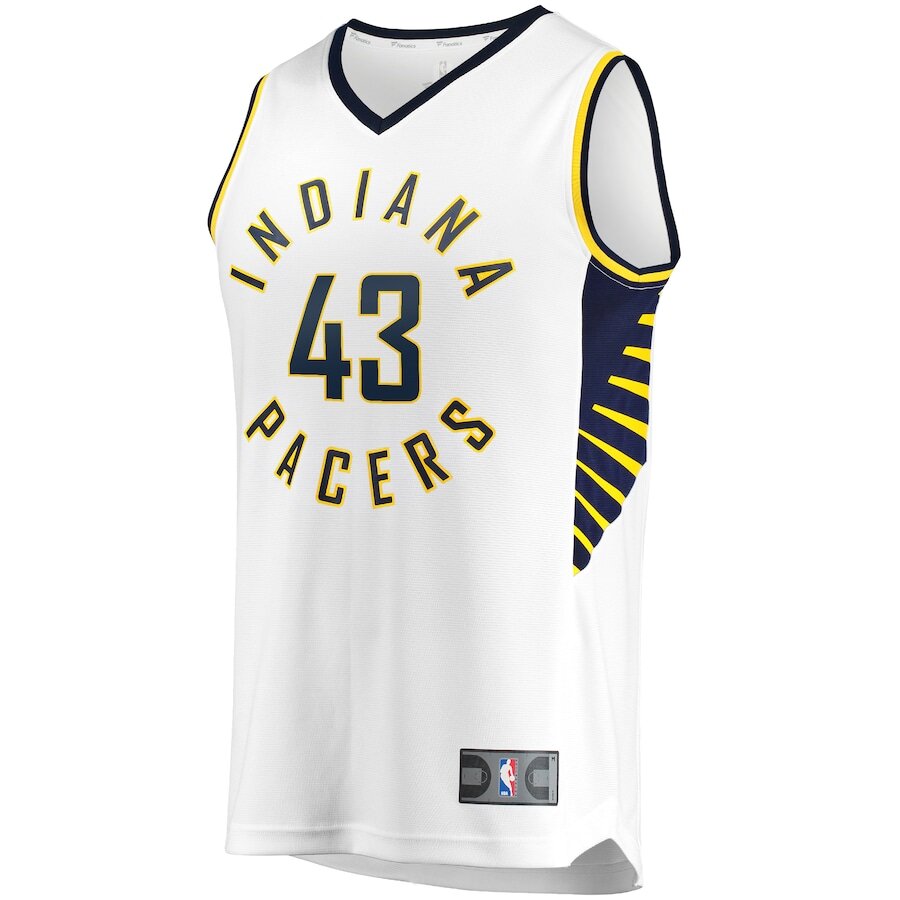 Men's Indiana Pacers Pascal Siakam White Jersey