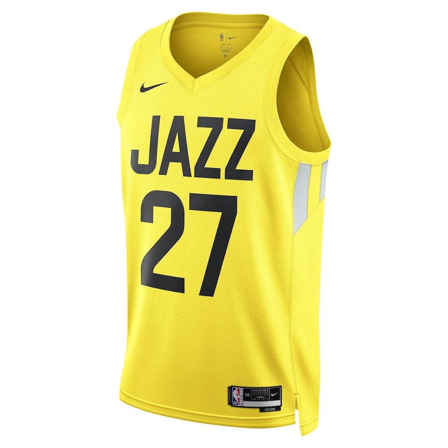 Men's Utah Jazz Rudy Gobert Gold Jersey