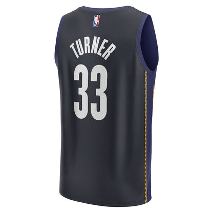 Men's Indiana Pacers Myles Turner Blue Jersey