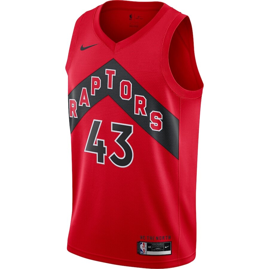 Men's Toronto Raptors Pascal Siakam Red Jersey