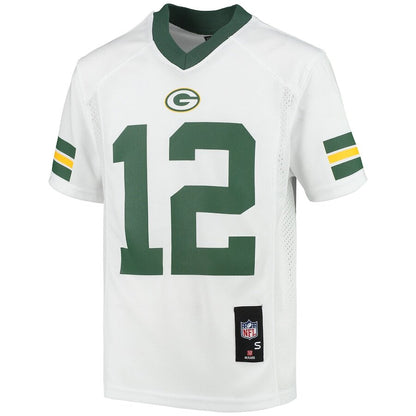 Men's Green Bay Packers Aaron Rodgers White Jersey