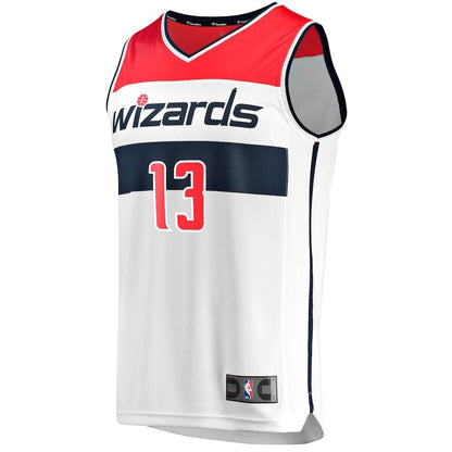 Men's Washington Wizards Jordan Poole White Jersey