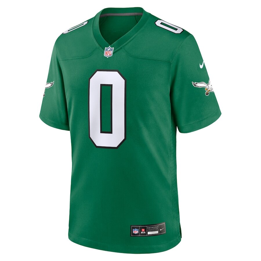 Men's Philadelphia Eagles D'Andre Swift Kelly Green Alternate Jersey