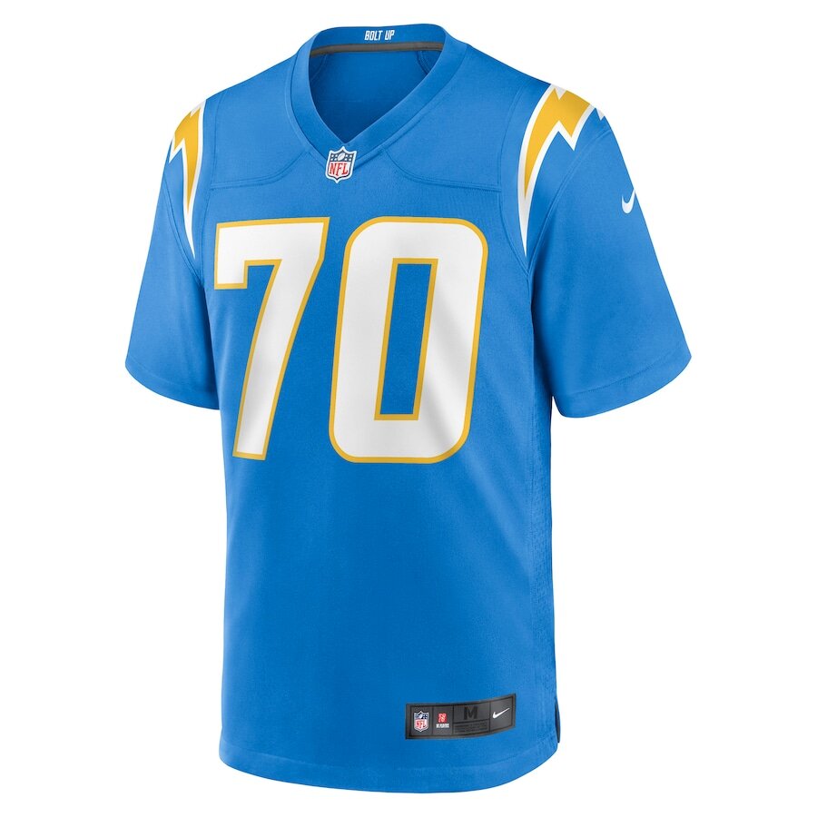 Men's Los Angeles Chargers Rashawn Slater Blue Jersey