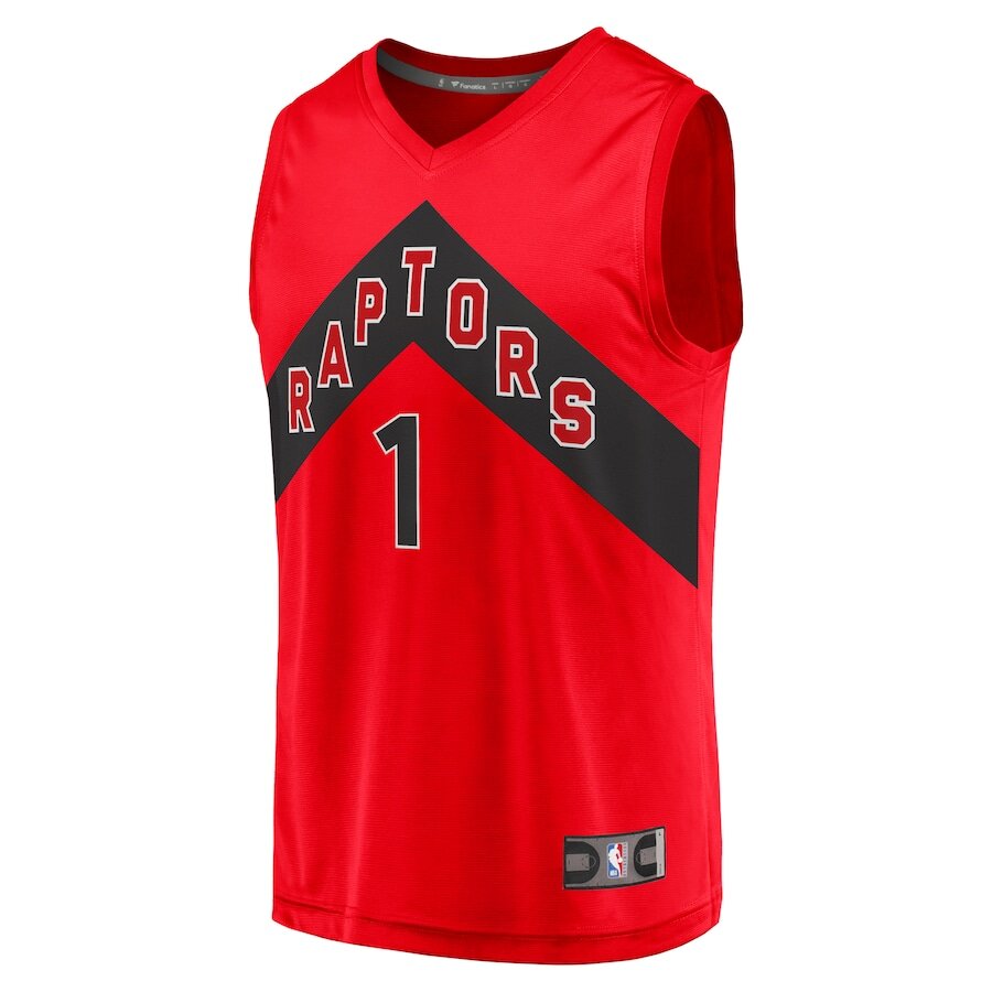 Men's Toronto Raptors Gradey Dick Red Jersey