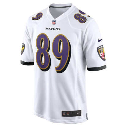 Men's Baltimore Ravens Mark Andrews White Jersey