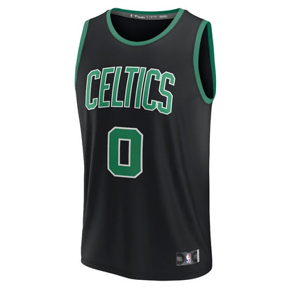 Men's Boston Celtics Jayson Tatum Black Jersey