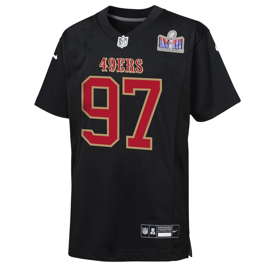 Men's San Francisco 49ers Nick Bosa Black Jersey