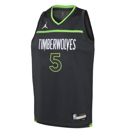 Men's Minnesota Timberwolves Anthony Edwards Black Jersey