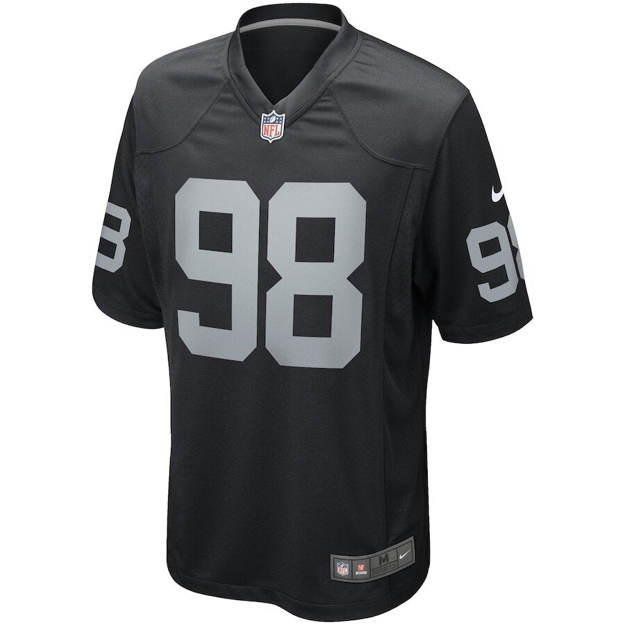 Men's Las Vegas Raiders Maxx Crosby Black Jersey