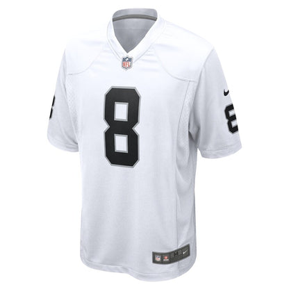 Men's Las Vegas Raiders Josh Jacobs White Jersey