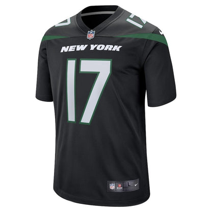 Men's New York Jets Garrett Wilson Black Jersey