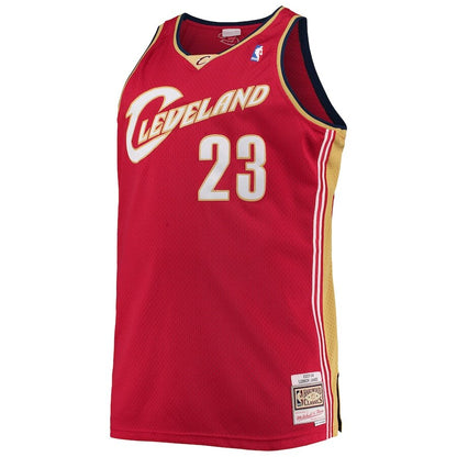 Men's Cleveland Cavaliers LeBron James Red Jersey