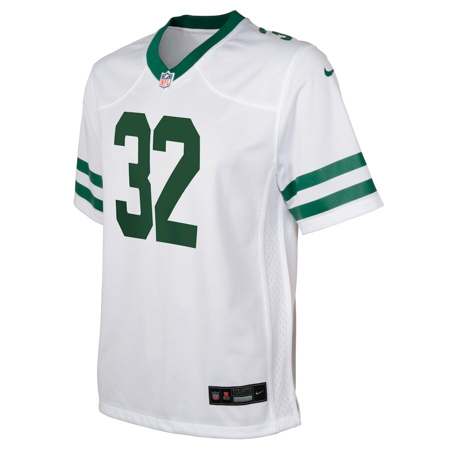 Men's New York Jets Michael Carter White Jersey.