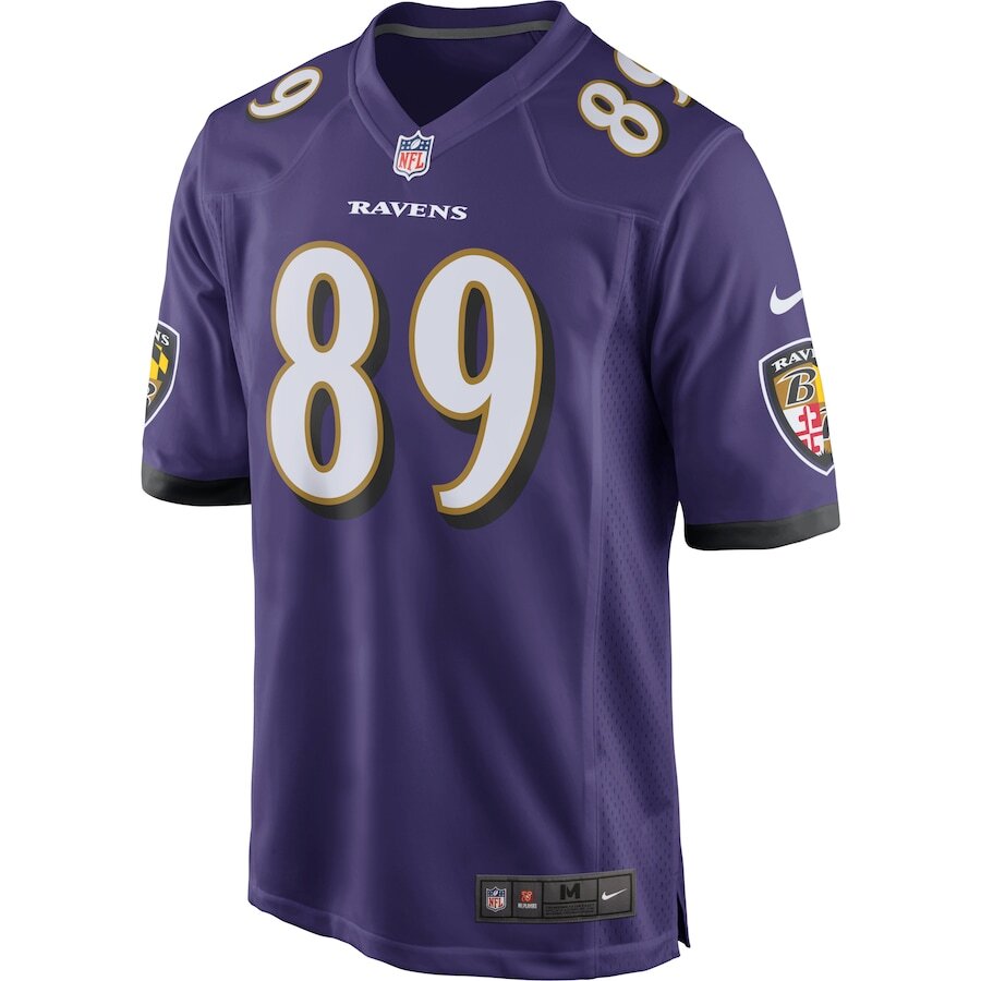 Men's Baltimore Ravens Mark Andrews Purple Jersey