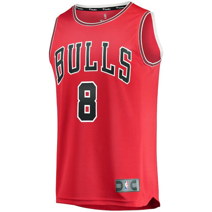 Men's Chicago Bulls Zach LaVine Red Jersey