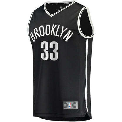 Men's Brooklyn Nets Nicolas Claxton Black Jersey