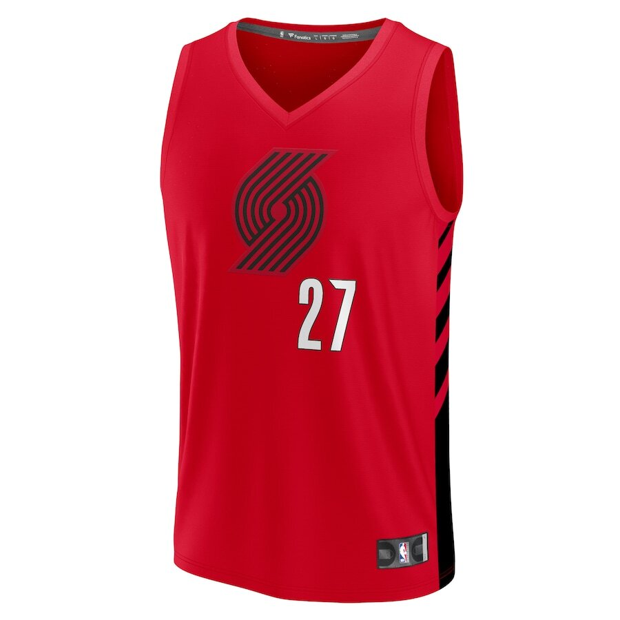 Men's Portland Trail Blazers Jusuf Nurkic Red Jersey