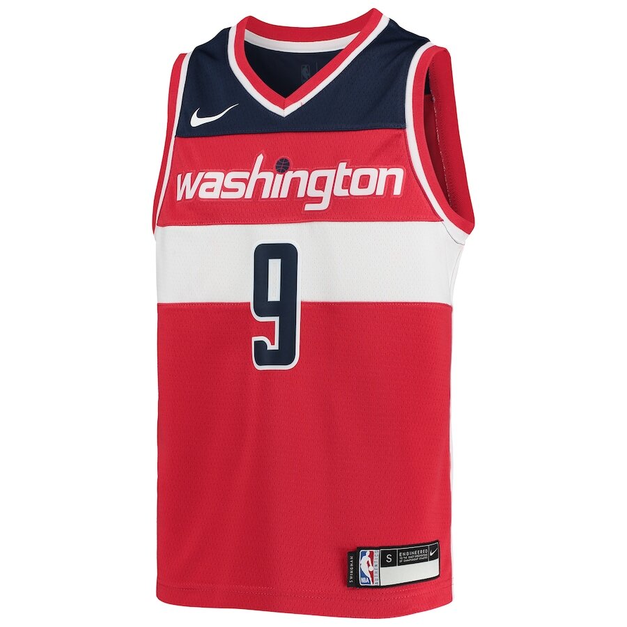 Men's Washington Wizards Deni Avdija Red Jersey