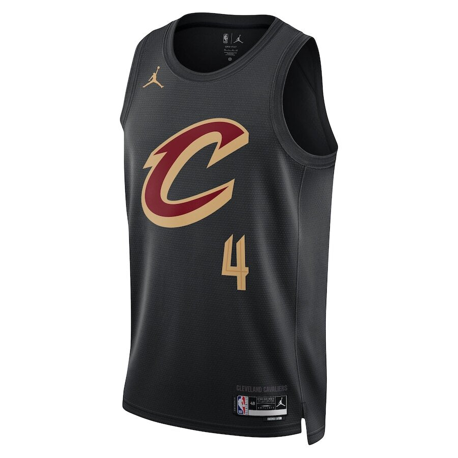 Men's Cleveland Cavaliers Evan Mobley Black Jersey