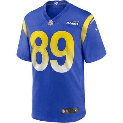 Men's Los Angeles Rams Tyler Higbee Royal Jersey.