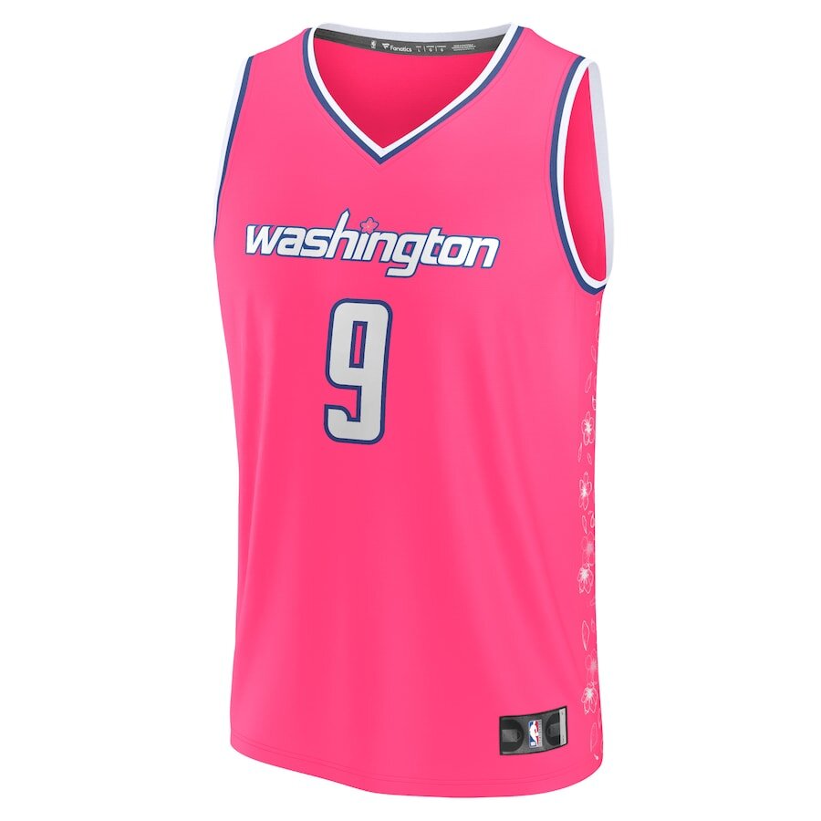 Men's Washington Wizards Deni Avdija Pink Jersey