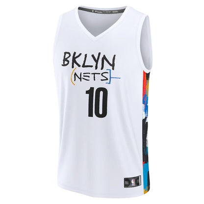 Men's Brooklyn Nets Ben Simmons White Jersey