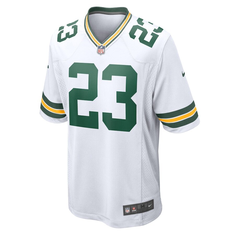 Men's Green Bay Packers Jaire Alexander White Jersey