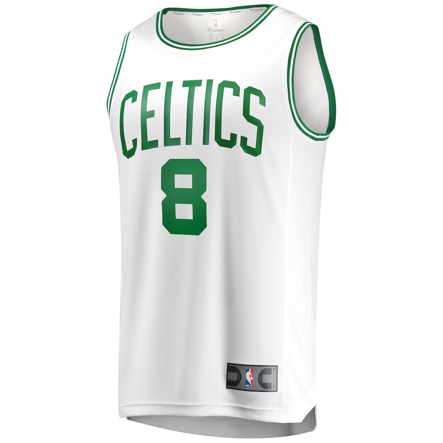 Men's Boston Celtics Kristaps Porzingis White Jersey