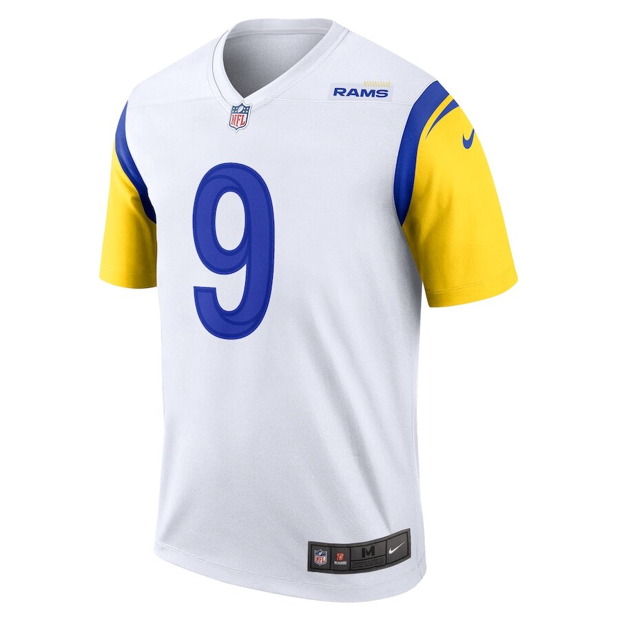 Men's Los Angeles Rams Matthew Stafford White Jersey