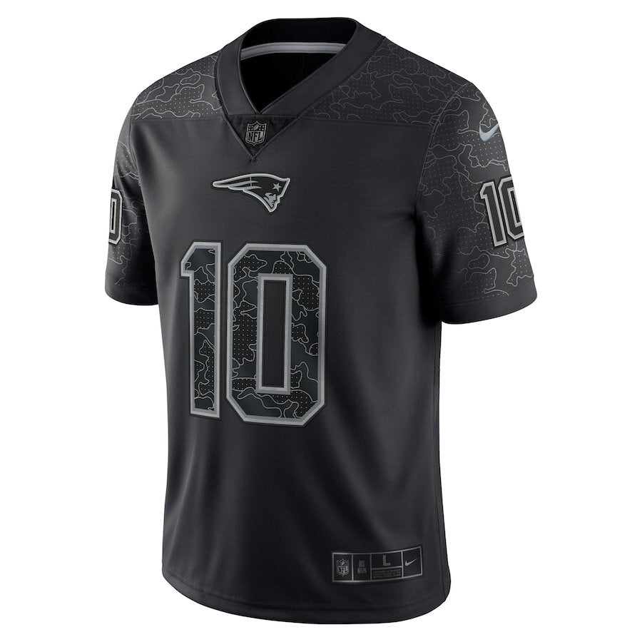 Men's New England Patriots Mac Jones Black Jersey