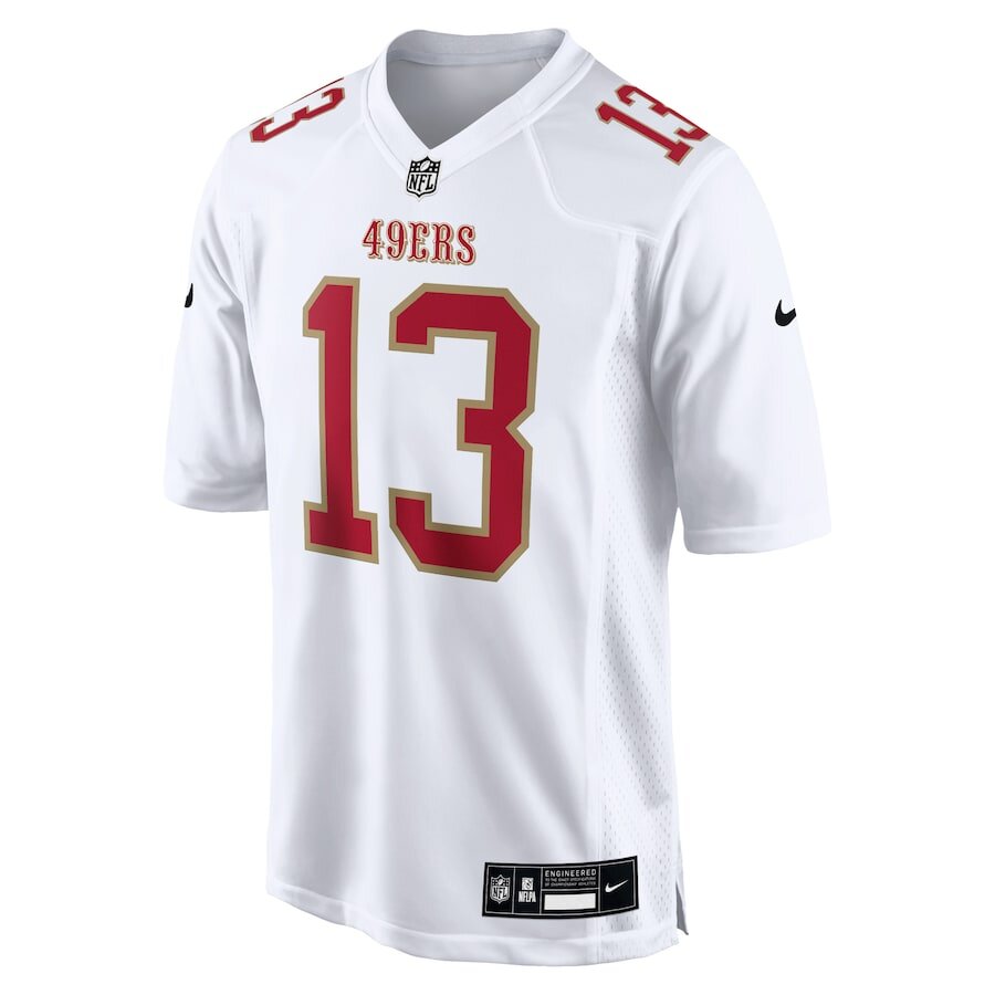 Men's San Francisco 49ers Brock Purdy White Jersey