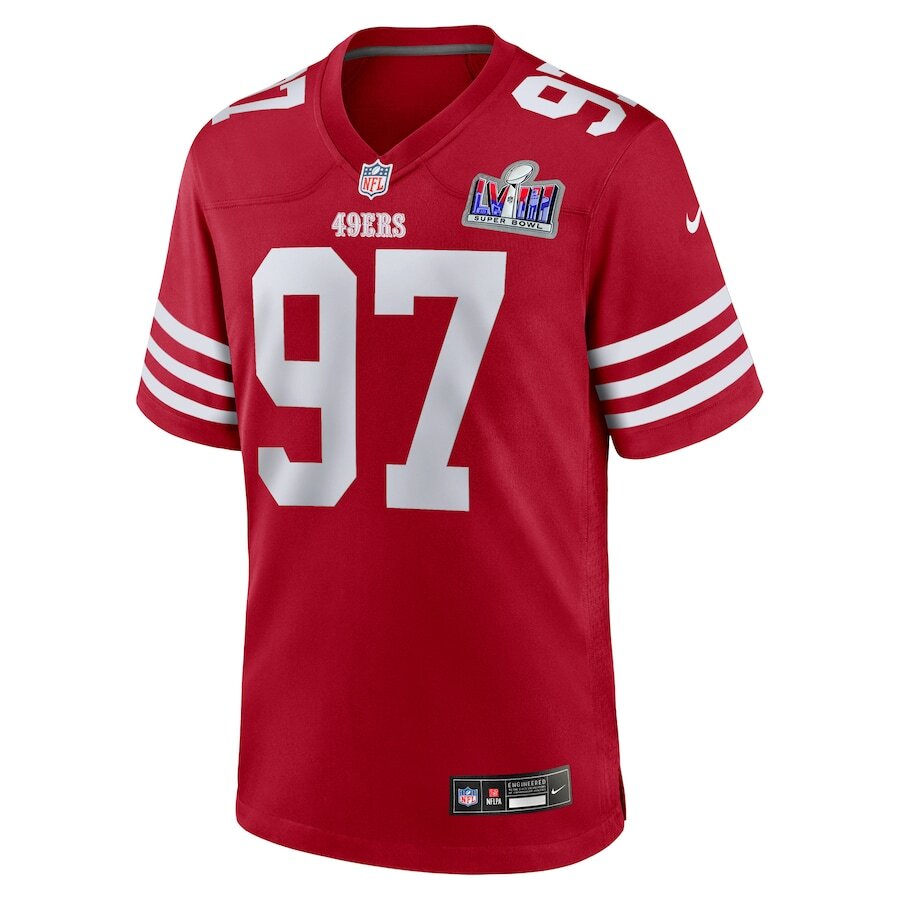 Men's San Francisco 49ers Nick Bosa Scarlet Jersey