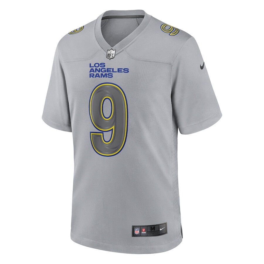 Men's Los Angeles Rams Matthew Stafford Gray Jersey