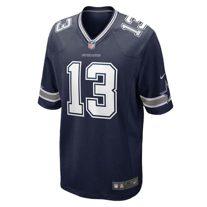 Men's Dallas Cowboys Michael Gallup Navy Jersey.