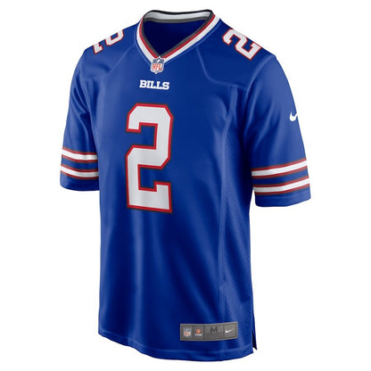 Men's Buffalo Bills Tyler Bass Royal Jersey